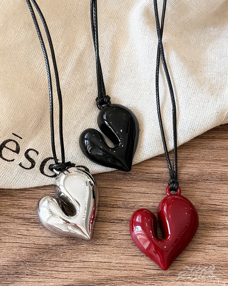 Chunky Heart Necklace