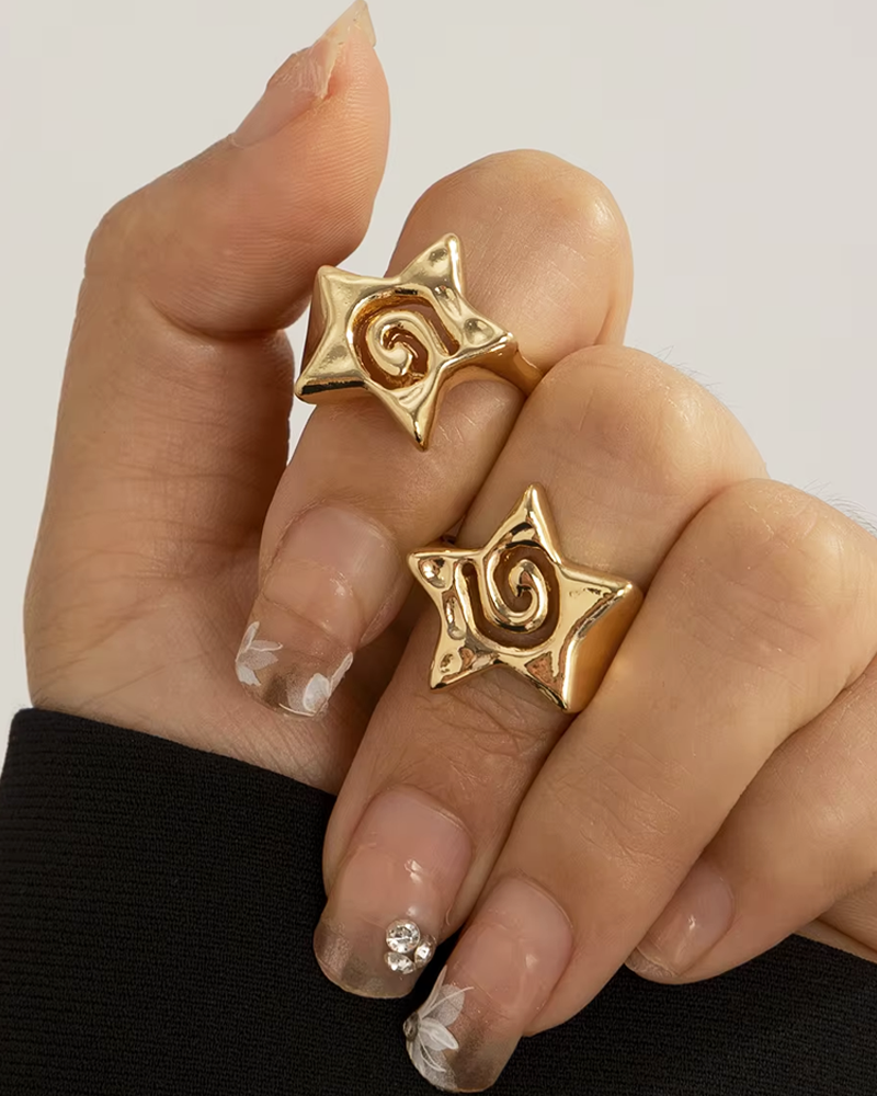 Chunky Star Ring