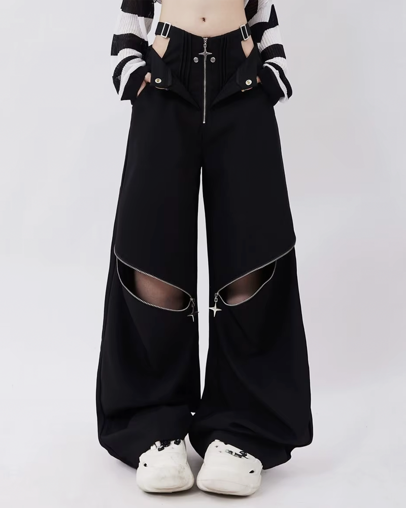 Cut Out Pants