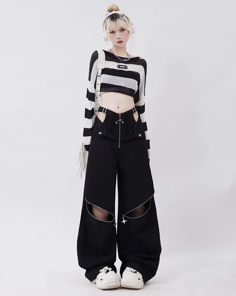 Cut Out Pants
