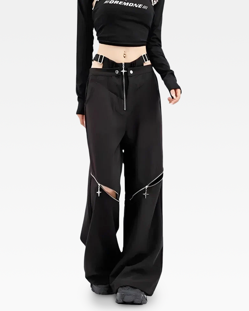 Cut Out Pants