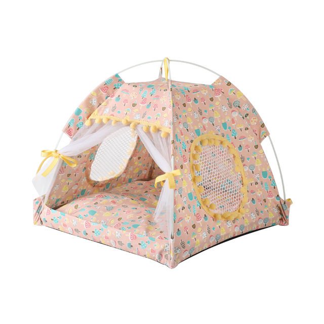Cute and Breathable Pet Tent