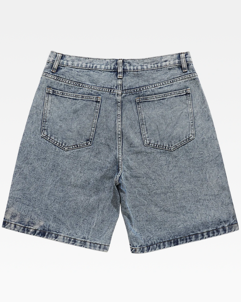 Denim Star Shorts