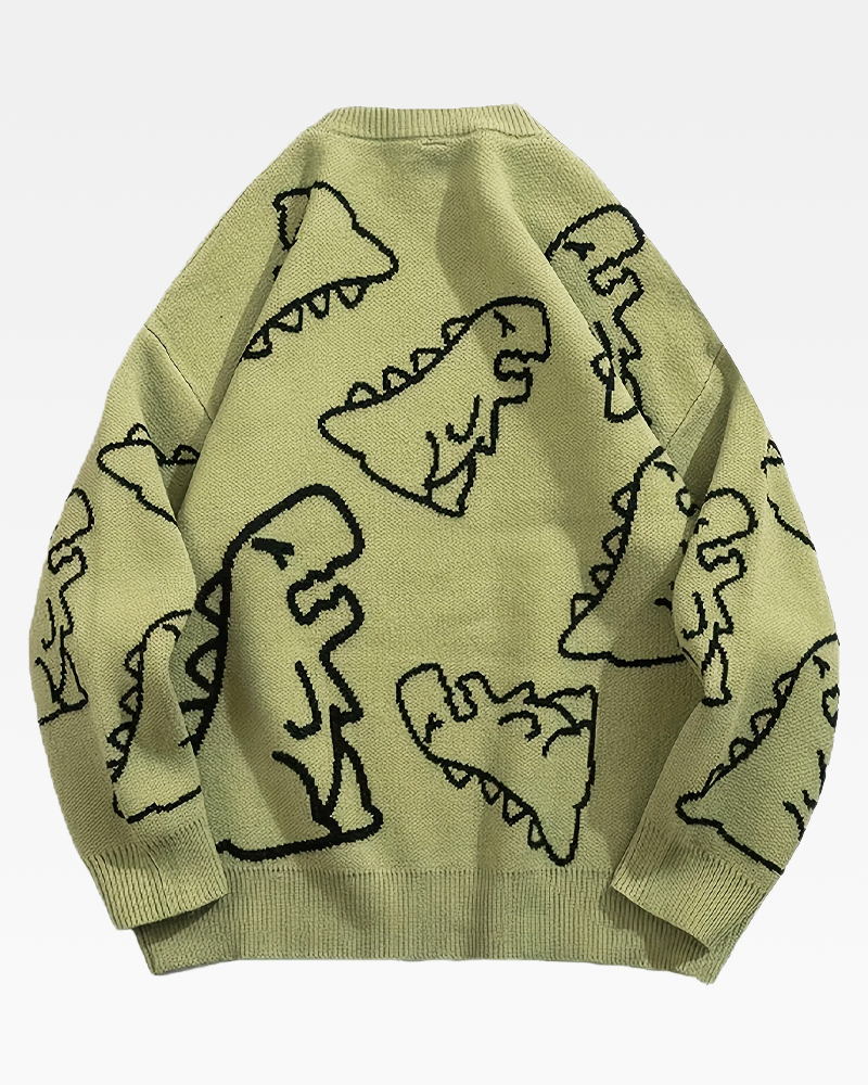 Dinosaur Knit Sweater