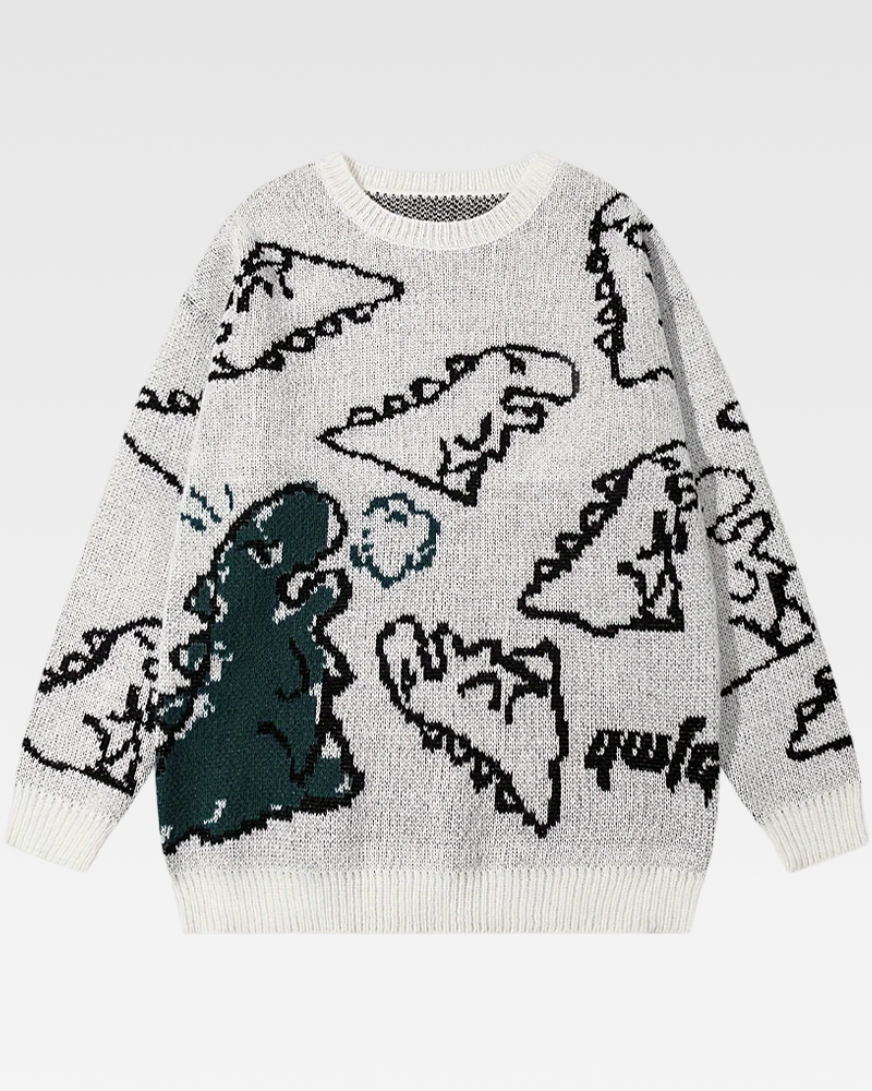 Dinosaur Knit Sweater
