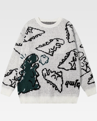 Dinosaur Knit Sweater