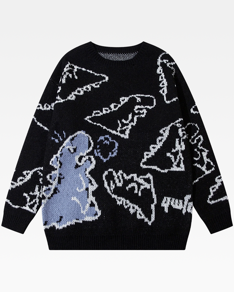 Dinosaur Knit Sweater