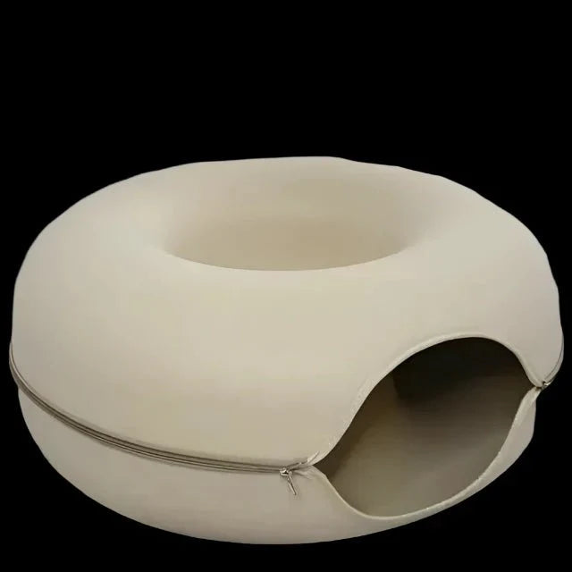 Donut Cat Bed and Tunnel