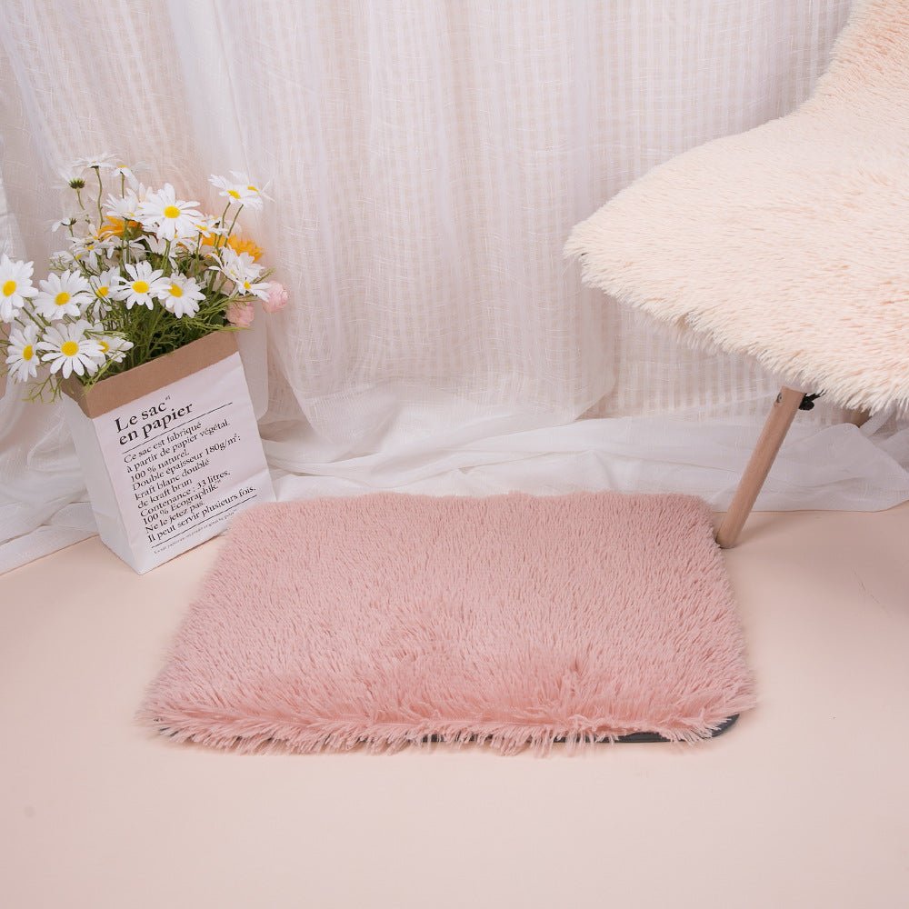 Dual-Use Plush Sleeping Mat
