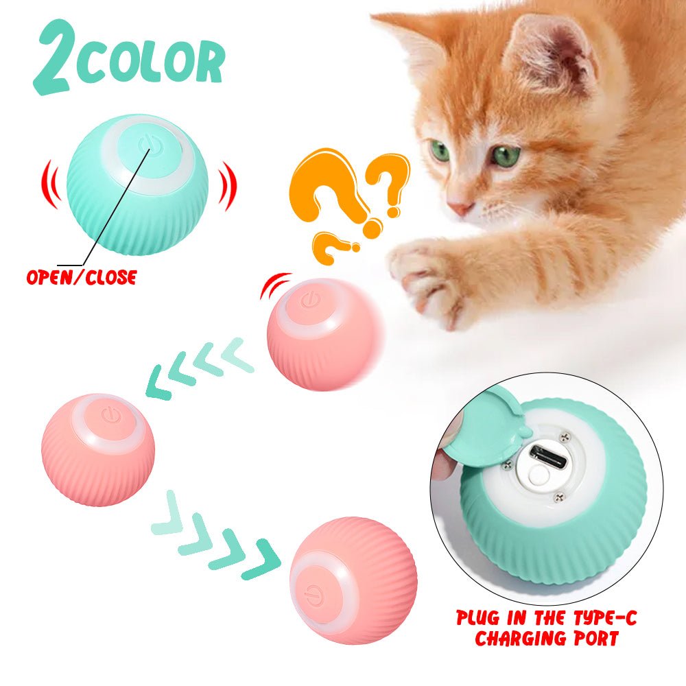 Electric Gravitational Rolling Exercise Ball