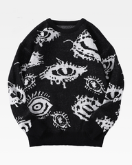 Eye Pattern Sweater