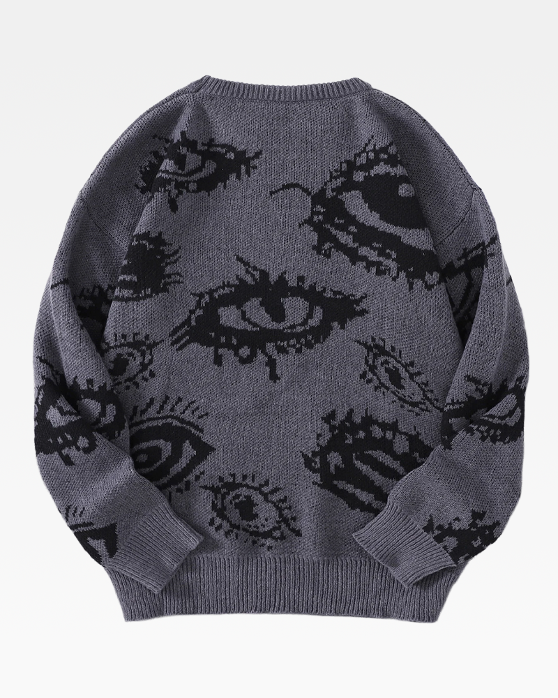 Eye Pattern Sweater