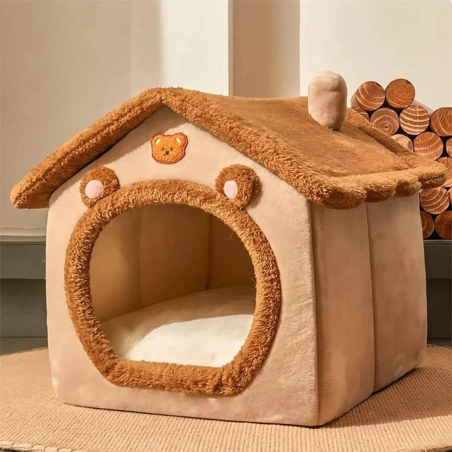 Gingerbread Cookie Home : Festive hideaway designed for cats