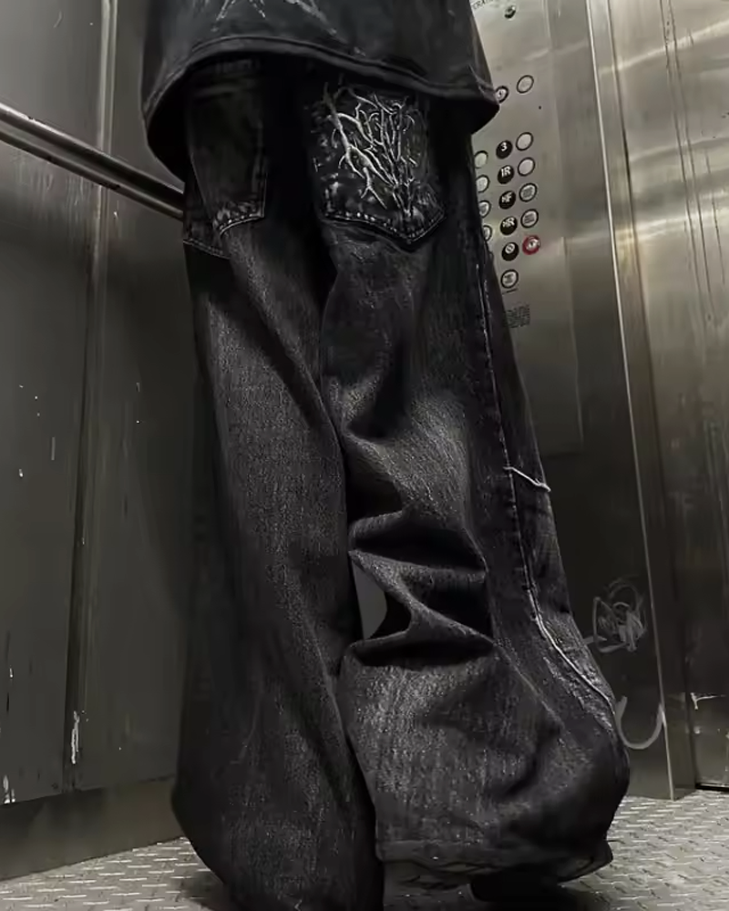 Gothic Baggy Jeans