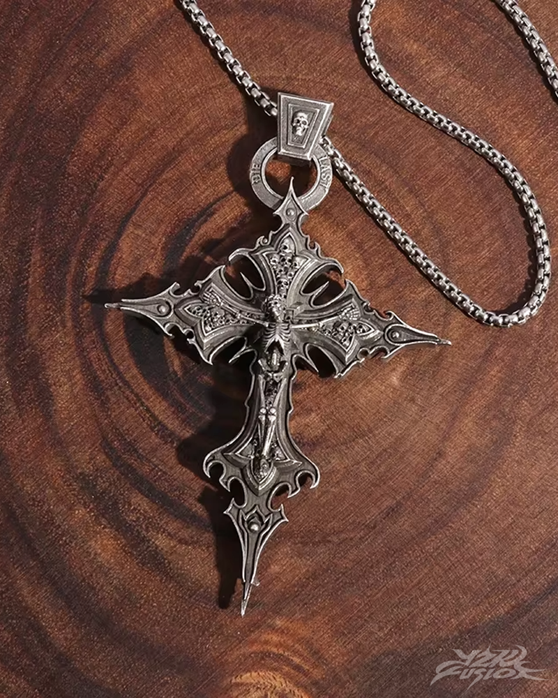 Gothic Cross Necklace