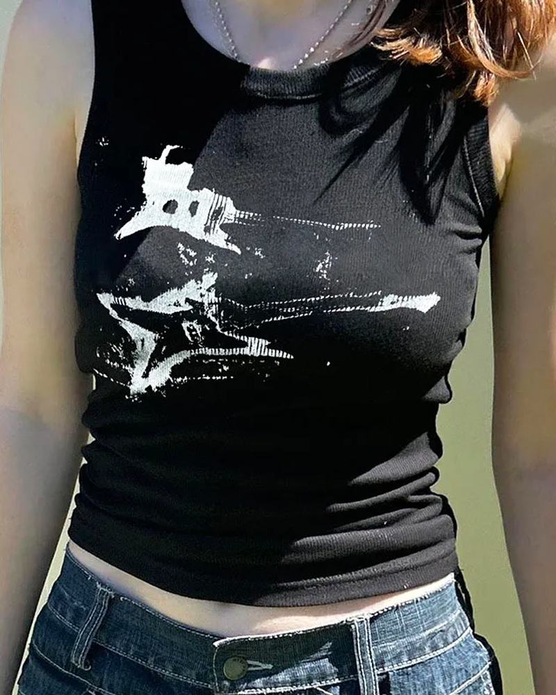Grunge Tank Top