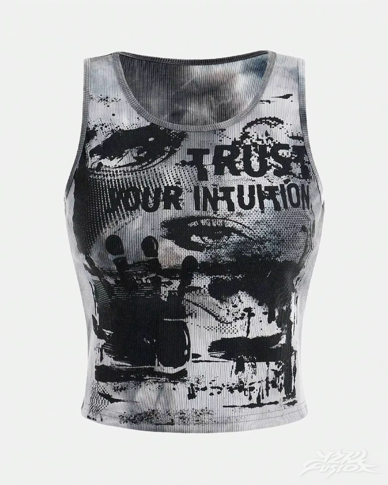 Grunge Tank Top Women