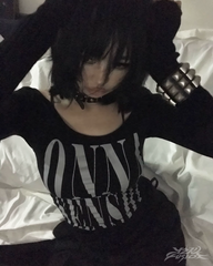 Grunge Y2K Off Shoulder Top