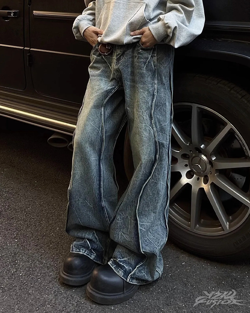 Jeans With Panels