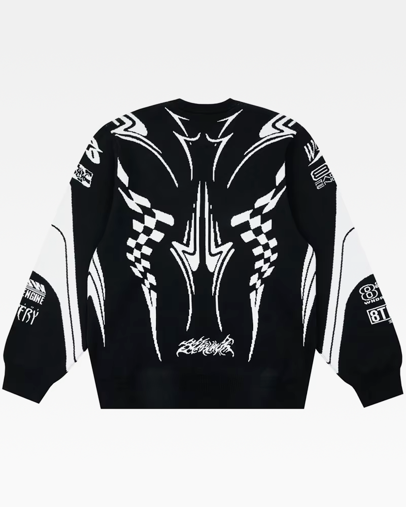Knit Sweater Streetwear