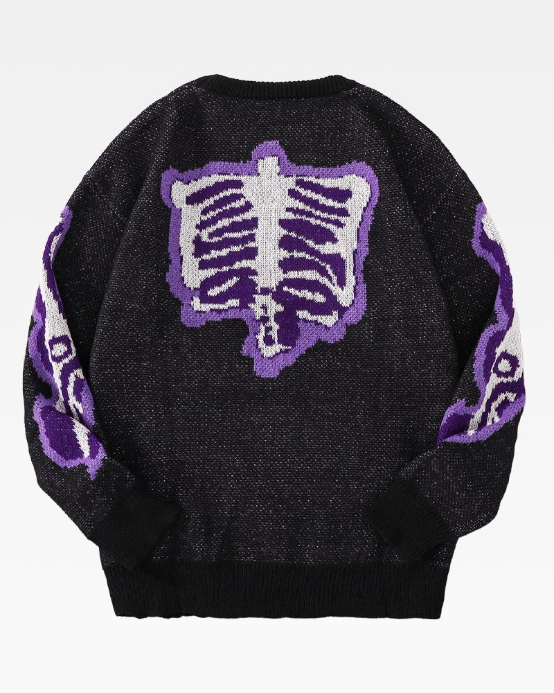 Knitted Skeleton Sweater