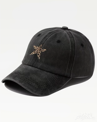 Leopard Star Baseball Cap