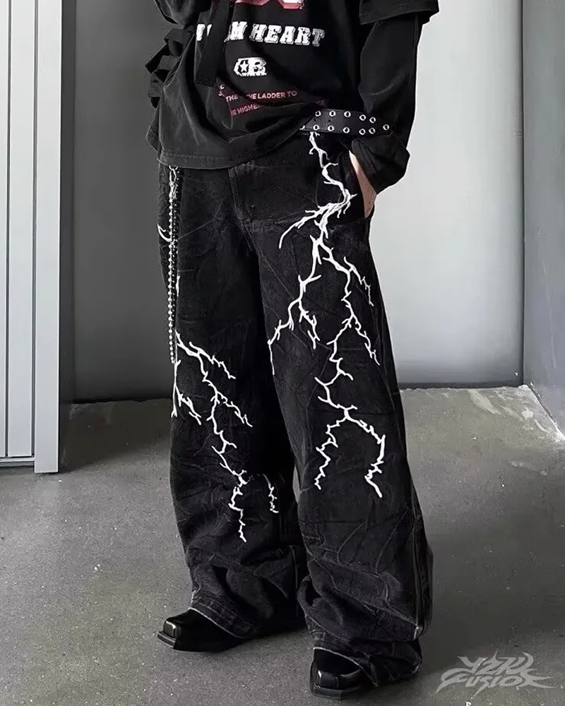 Lightning Bolt Jeans