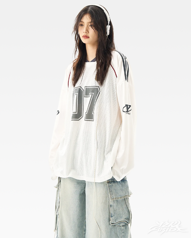 Long Sleeve Jersey Shirt Womens