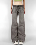 Low Rise Flare Pants