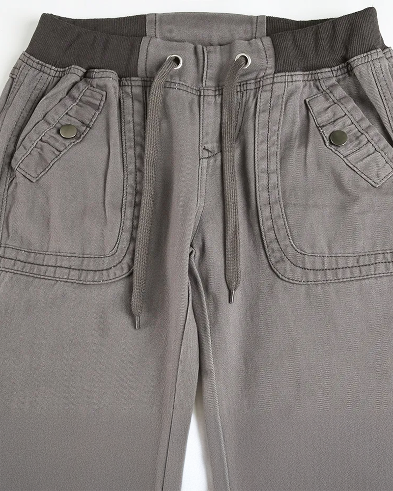 Low Rise Flare Pants