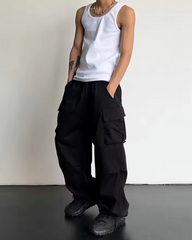 Mens Baggy Cargo Pants