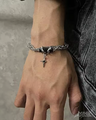 Mens Y2K Gothic Bracelet