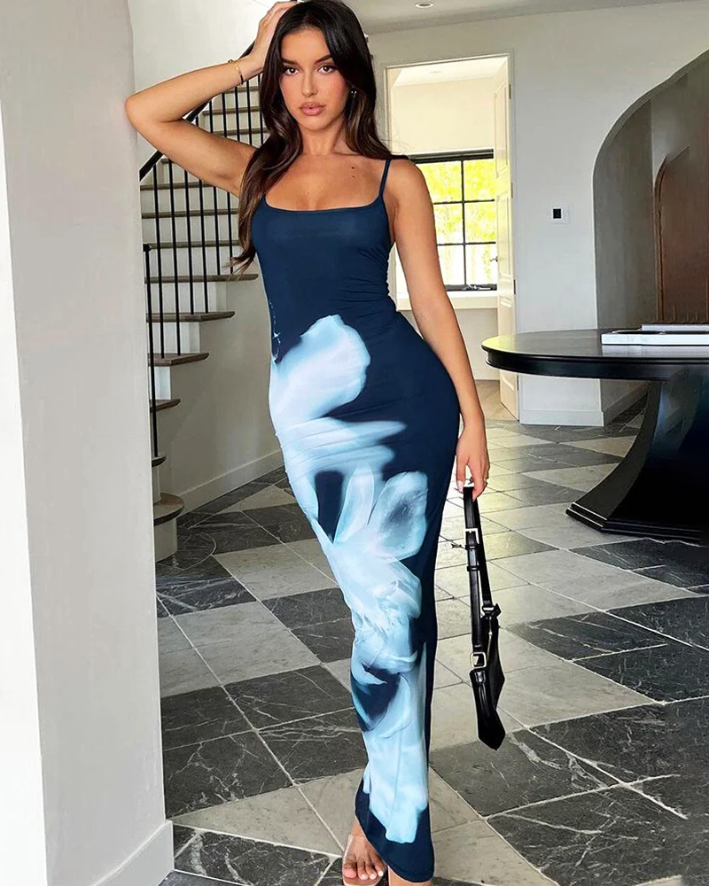 Navy Blue Bodycon Dress