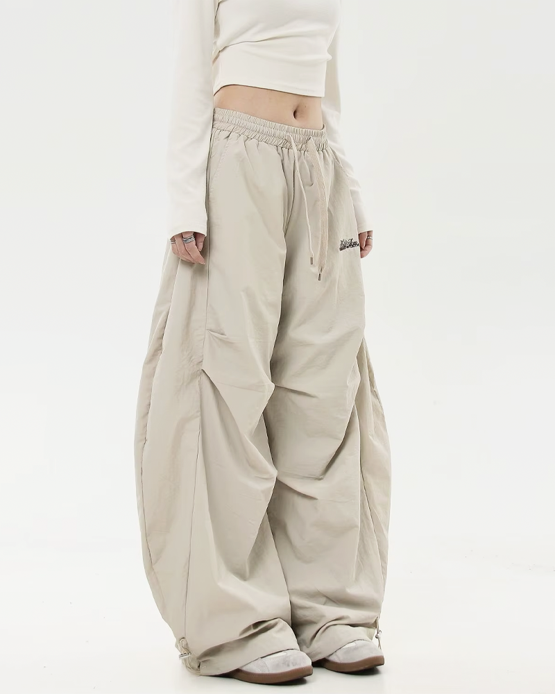 Oversize Parachute Pants