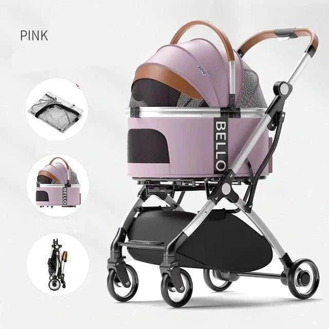 Oxford Detachable Pet Stroller