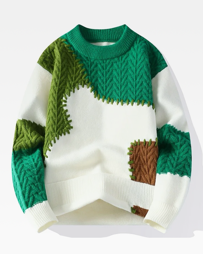 Patchwork Sweater