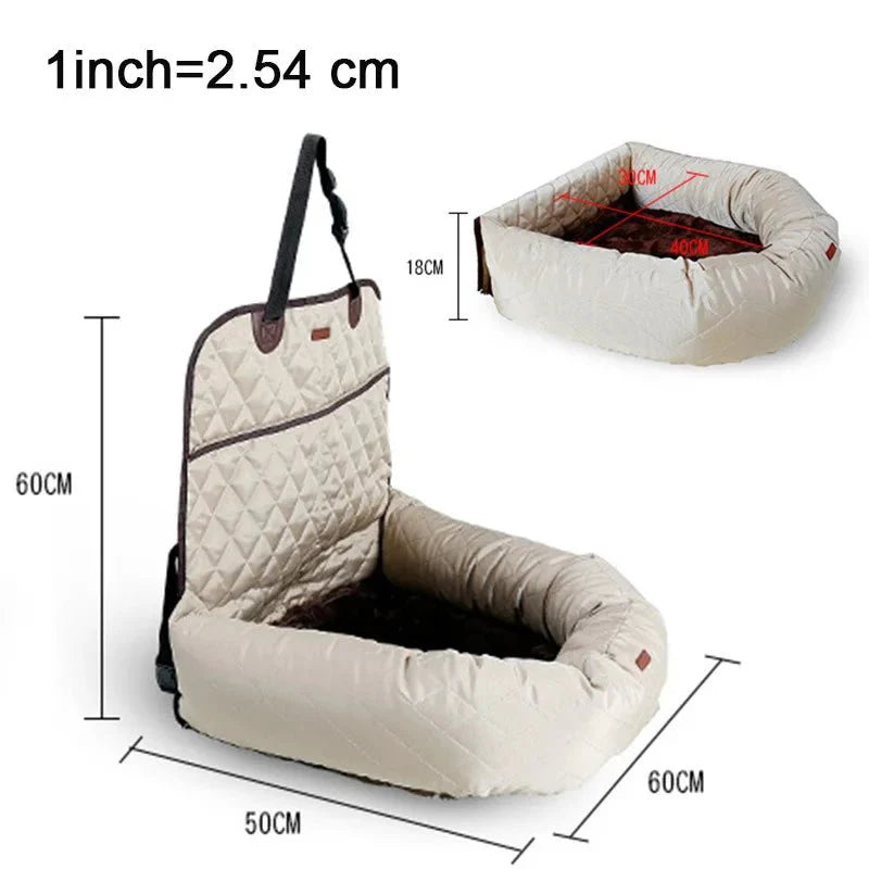 Pet Car Carrier for Front & Back Seats