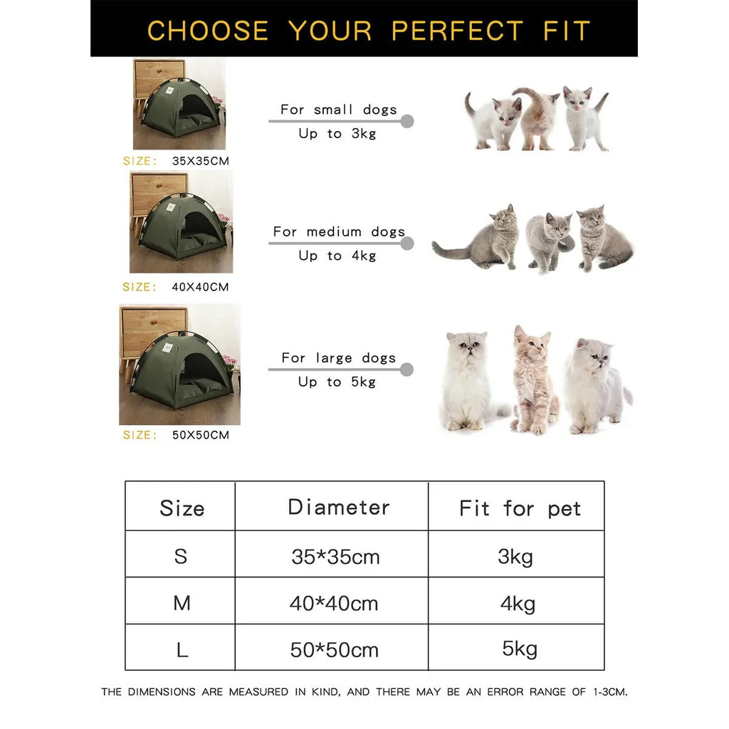 Pet Tent Cat House