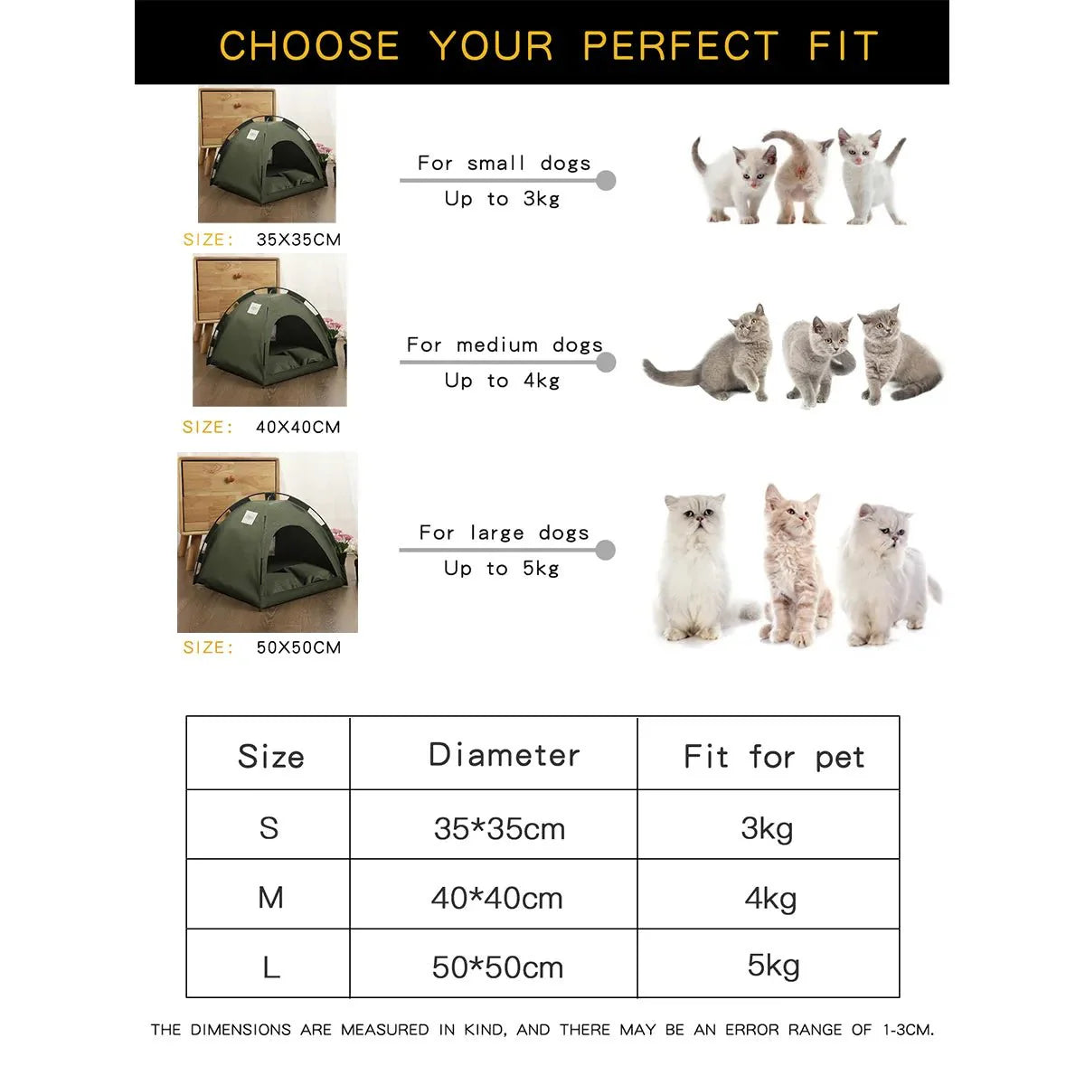 Pet Tent Cat House