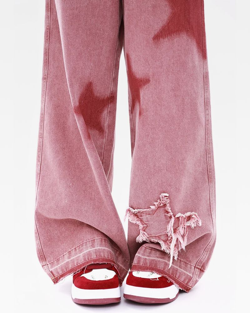 Pink Star Jeans