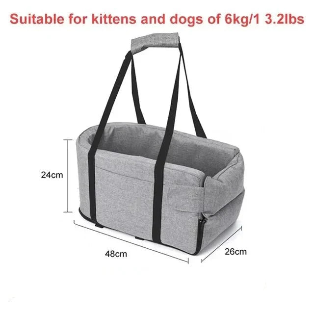 Portable Cat & Dog Travel Carrier for Central Control