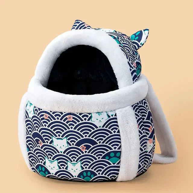 Portable Travel Kitty Pet Carrier Tummy Bag