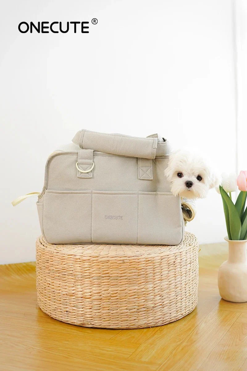 Puppy Go Out Portable Shoulder Handbag Dog Bag for Extremely Small Dogs