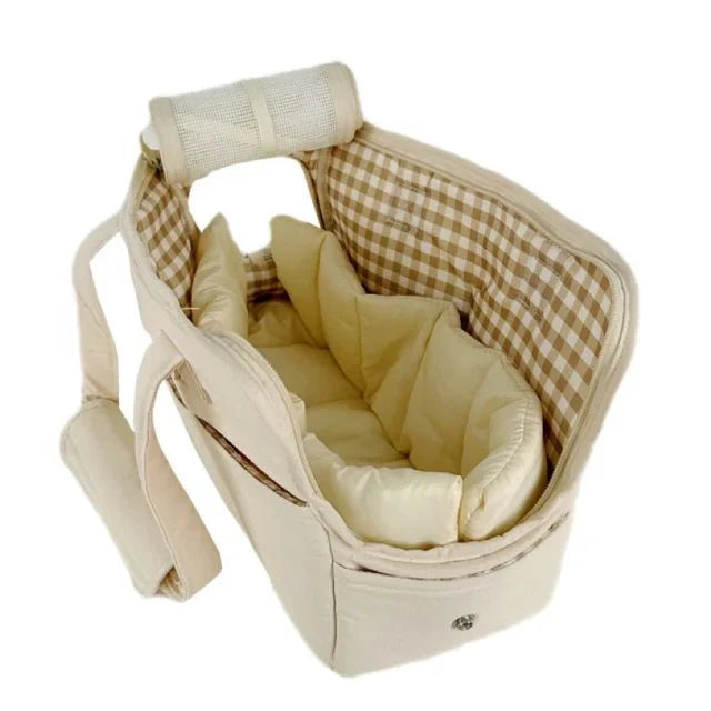 Puppy Go Out Portable Shoulder Handbag Dog Bag for Extremely Small Dogs