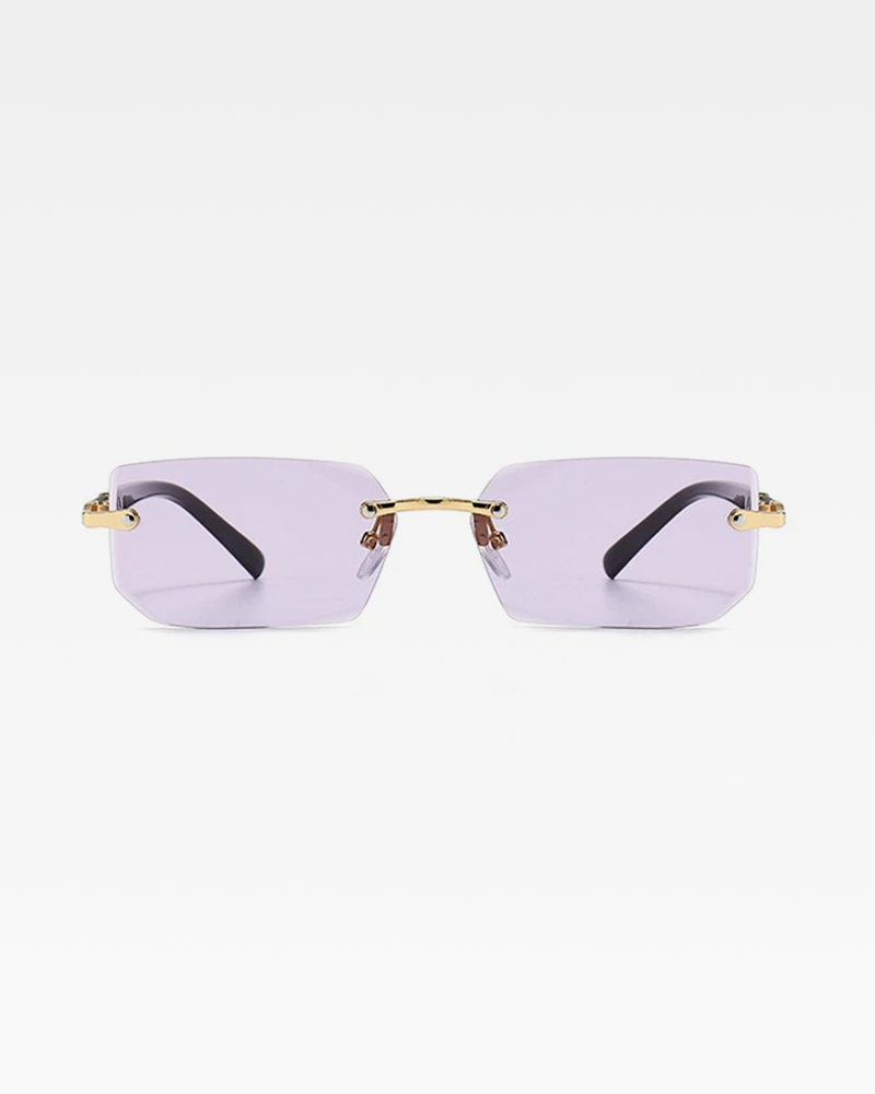 Rimless Rectangle Sunglasses