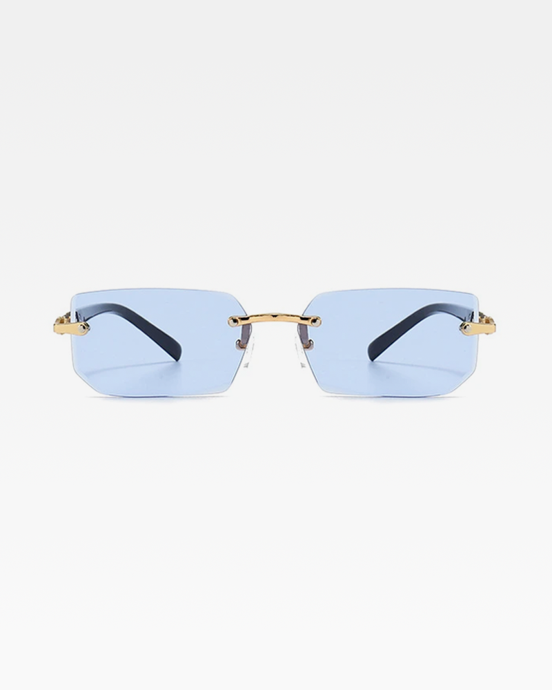 Rimless Rectangle Sunglasses