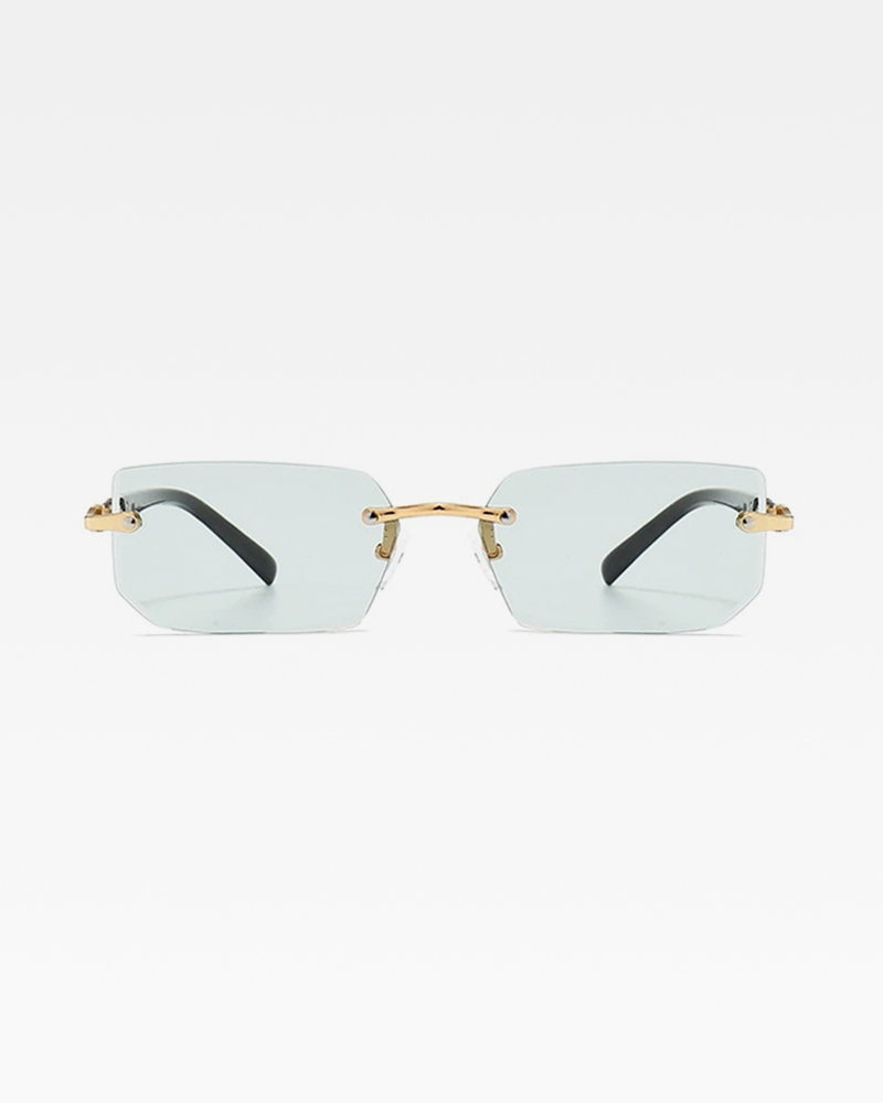 Rimless Rectangle Sunglasses