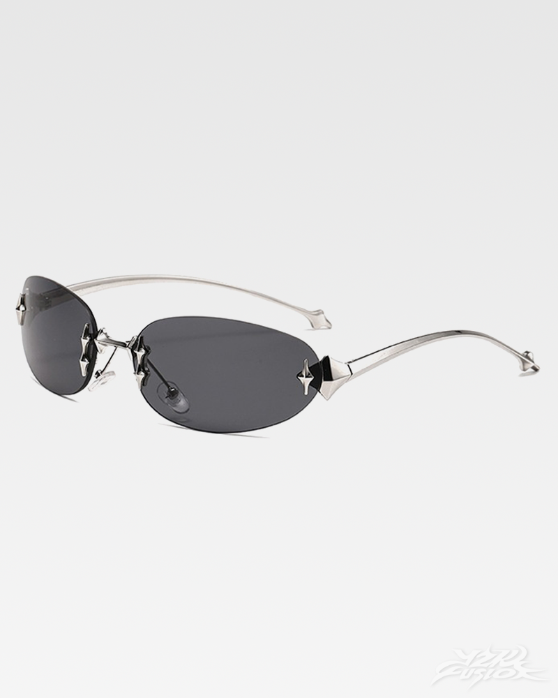 Rimless Y2K Sunglasses