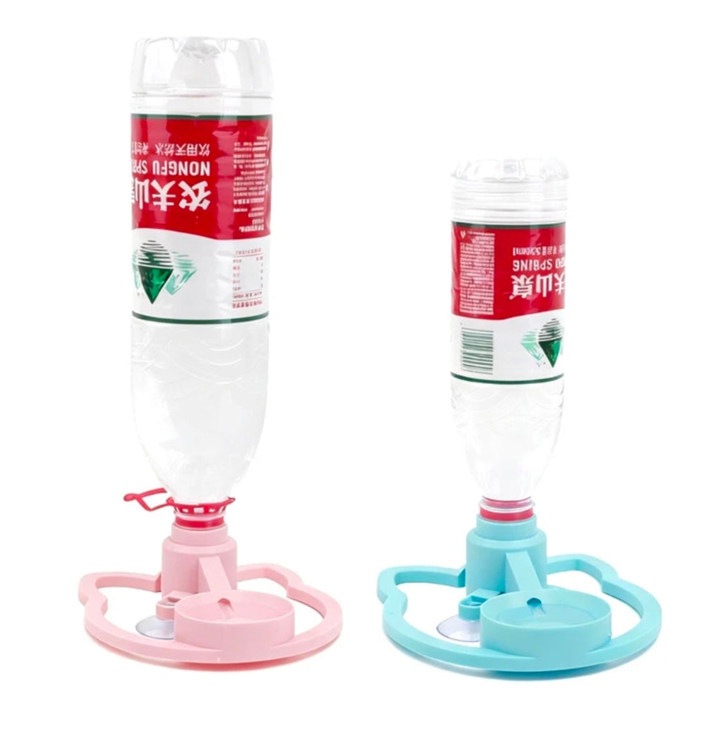 Cat water fountain · Automatic pet water dispenser · No electricity needed · Portable pet bowl · Mineral water bottle compatible