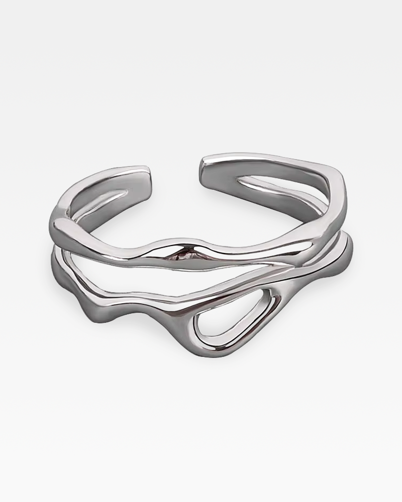 Silver Irregular Ring